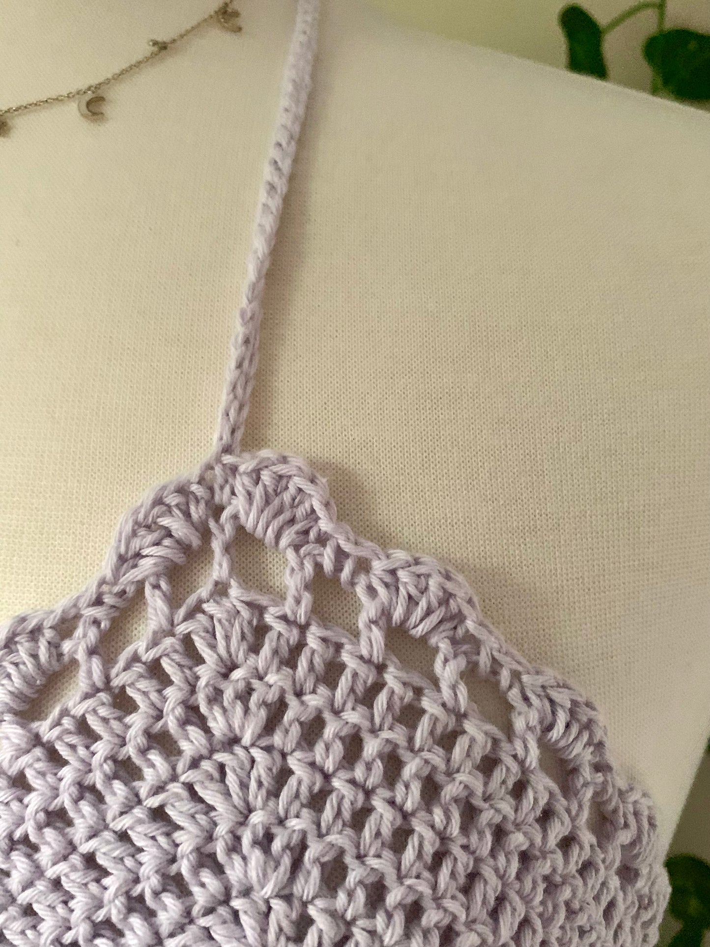 Summer Sunset Collection: Romantic Lavender Dreams Crochet Top