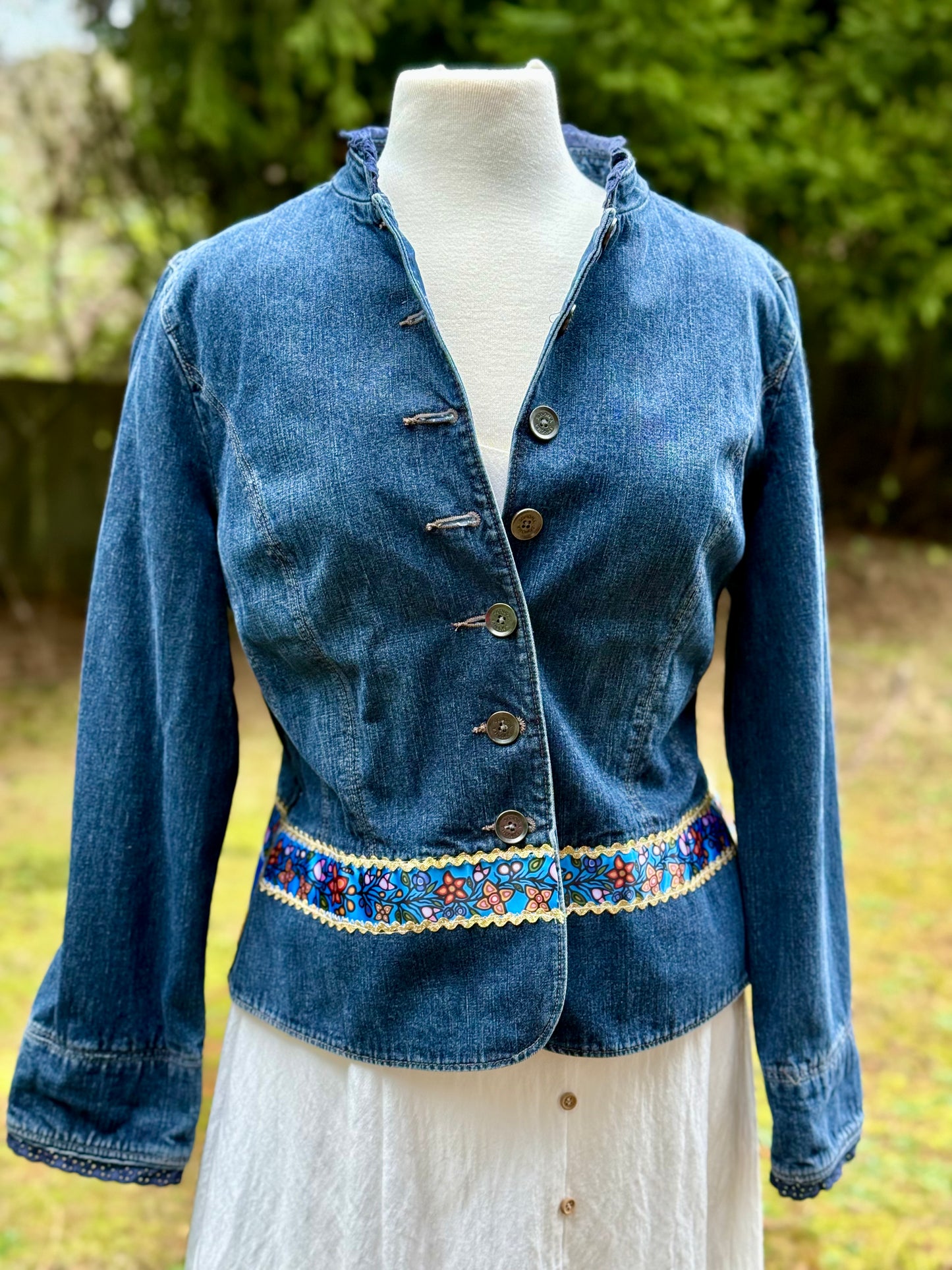 Boujee Auntie Jean Jacket