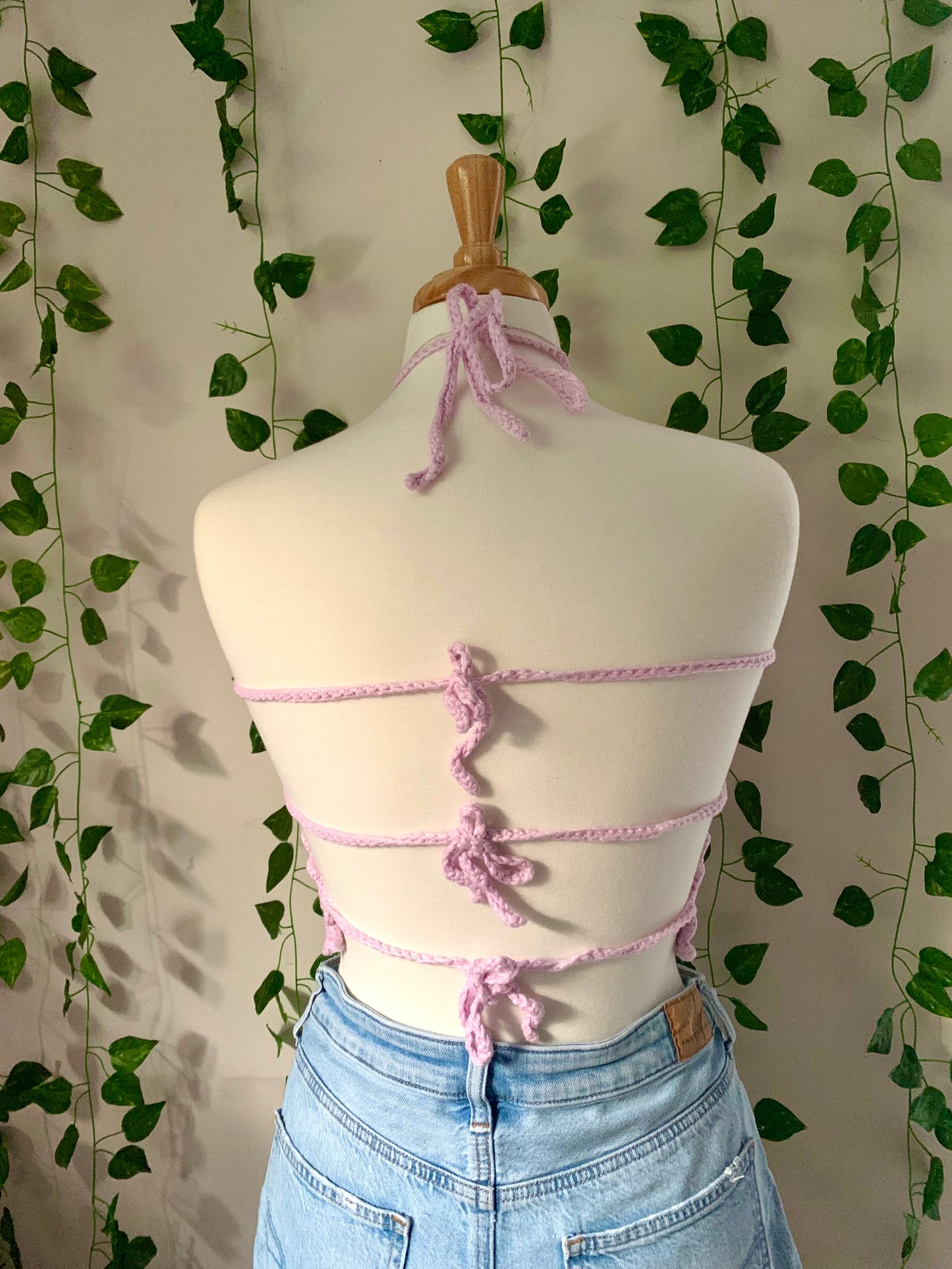 Summer Sunset Collection: Summer Crochet Tie Top