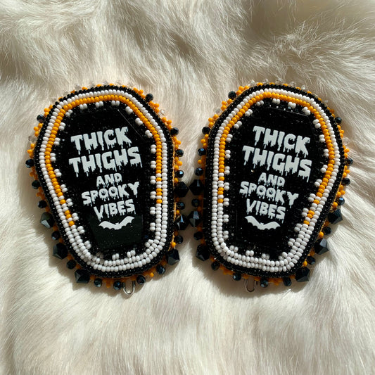 Cîpayi-kîsikâw earrings