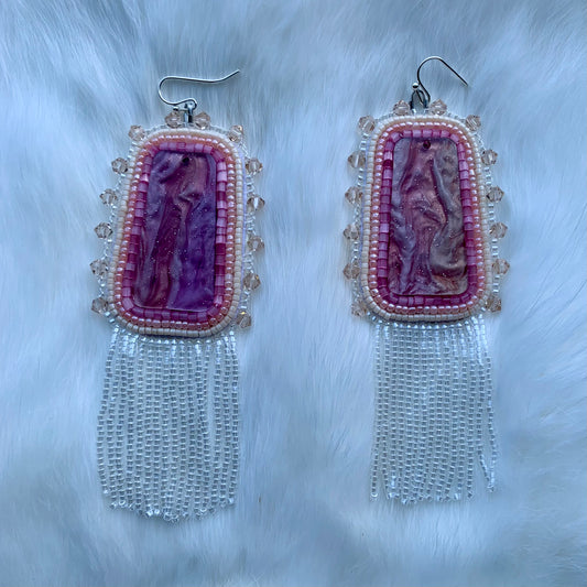 Mamâhtâwisiwin earrings