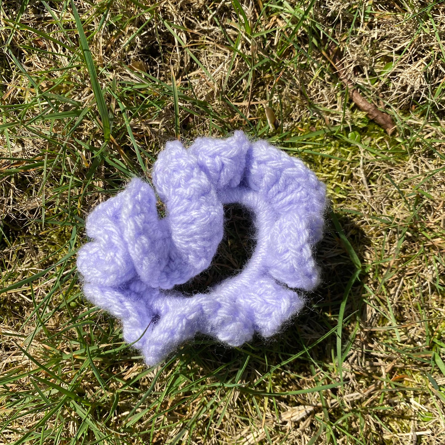 crochet scrunchie