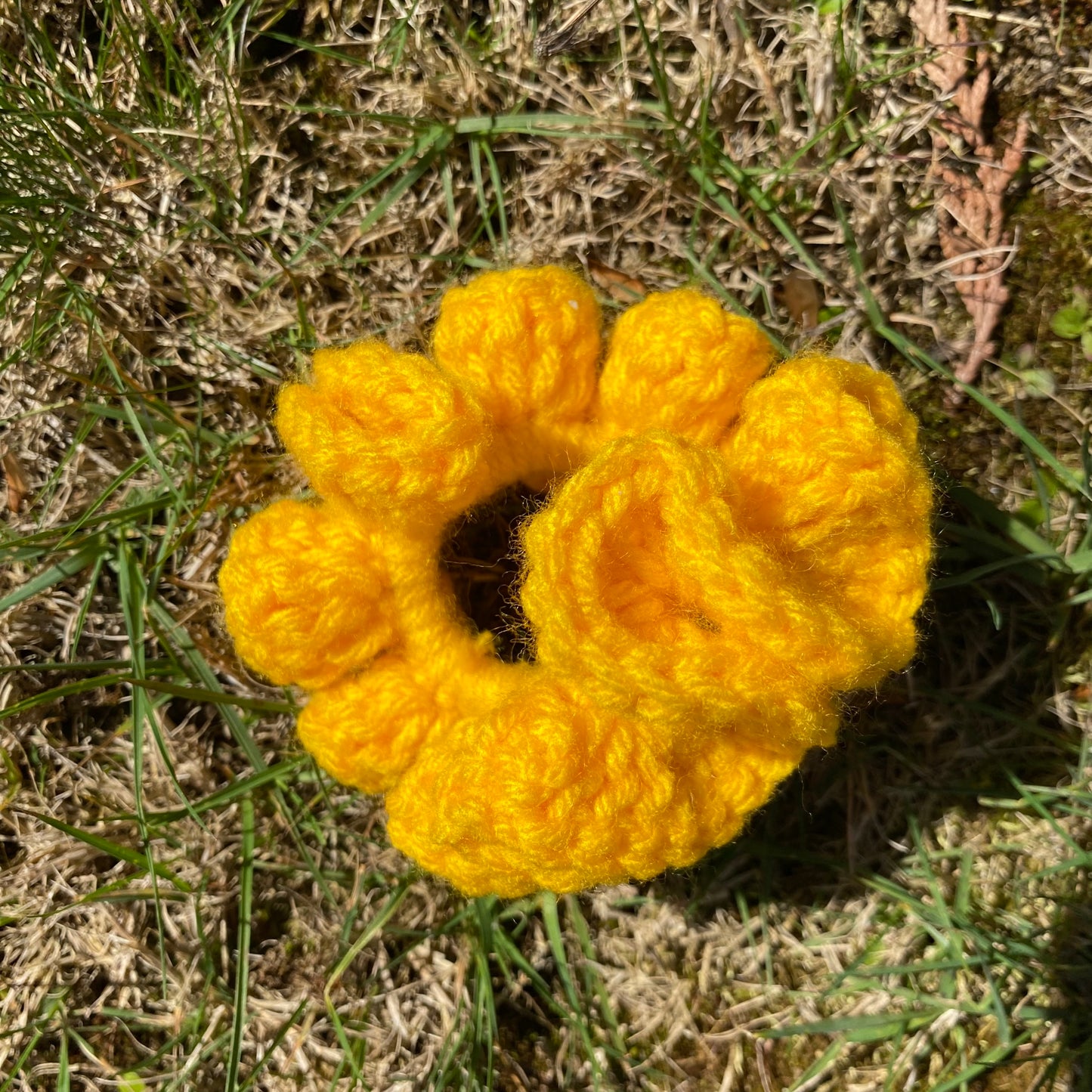 crochet scrunchie