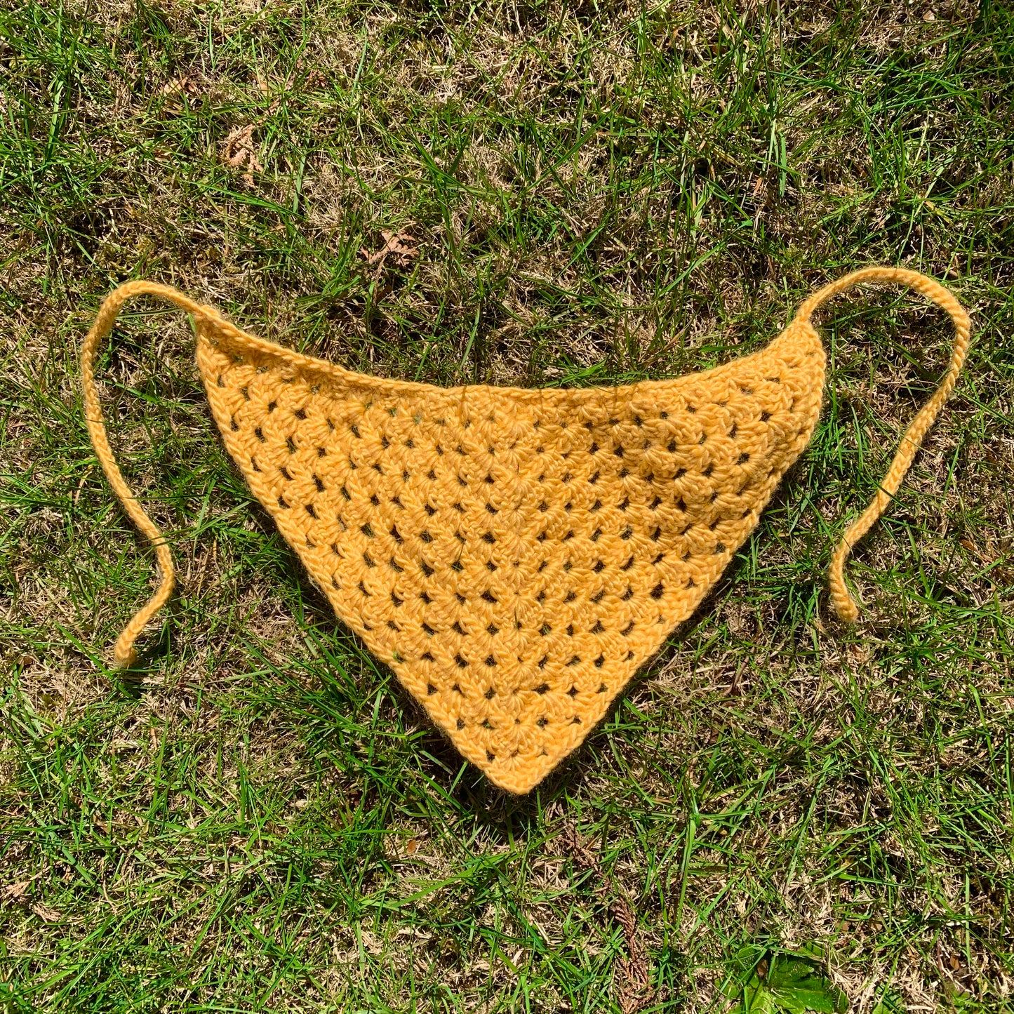 crochet bandana