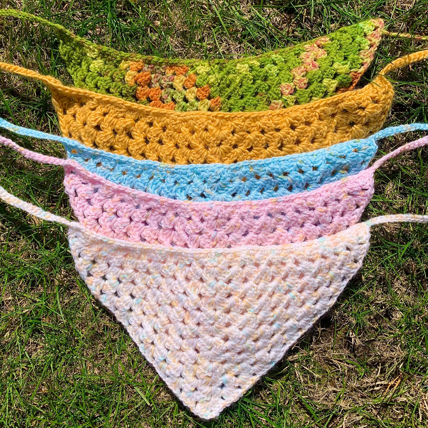 crochet bandana