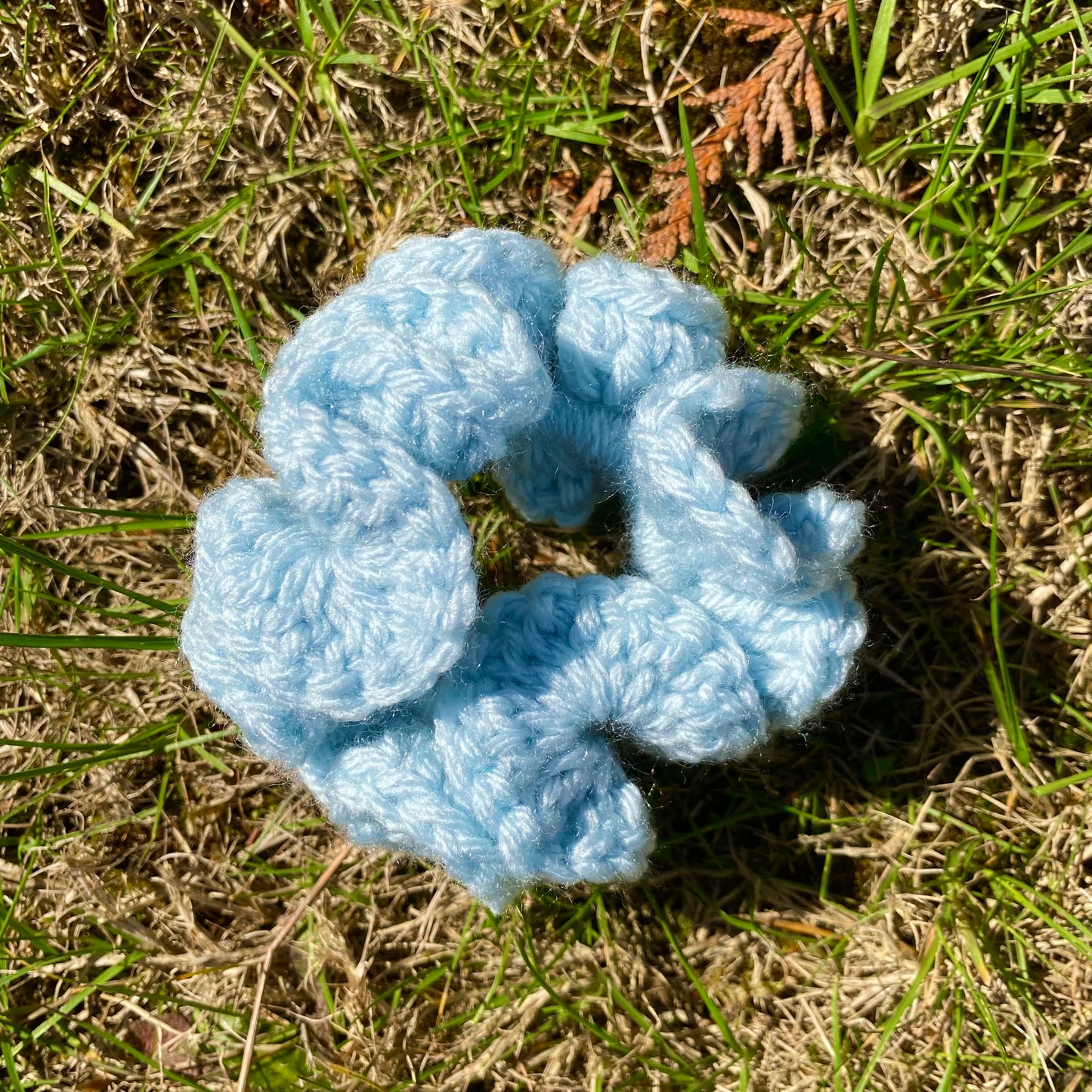 crochet scrunchie