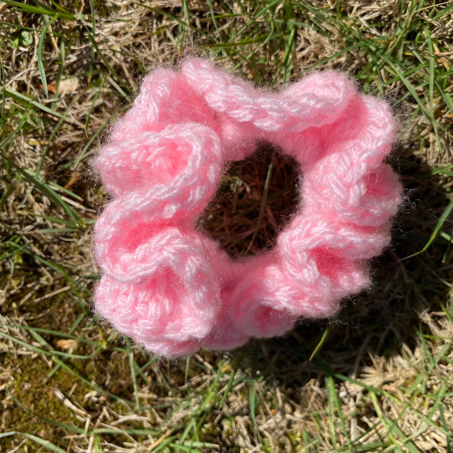 crochet scrunchie