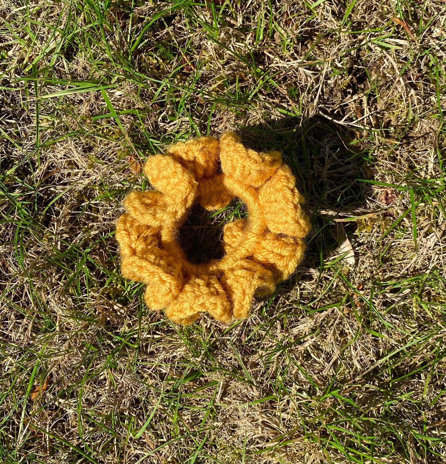 crochet scrunchie