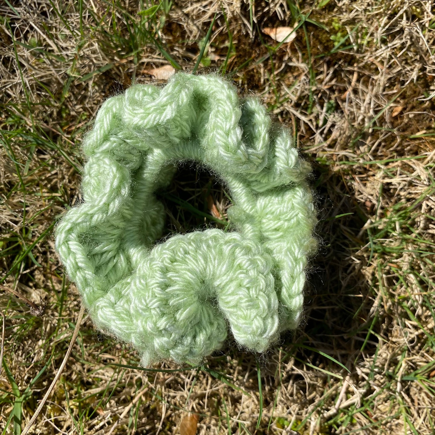 crochet scrunchie