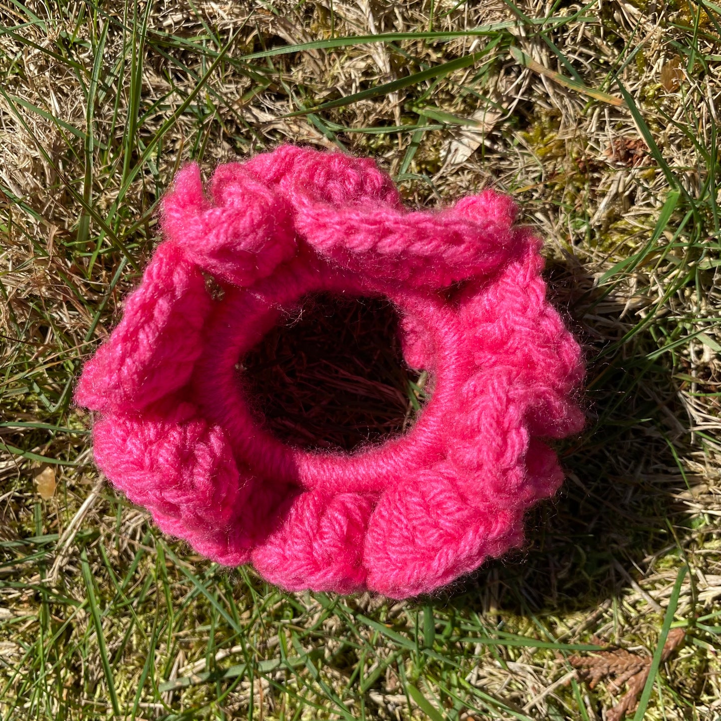 crochet scrunchie