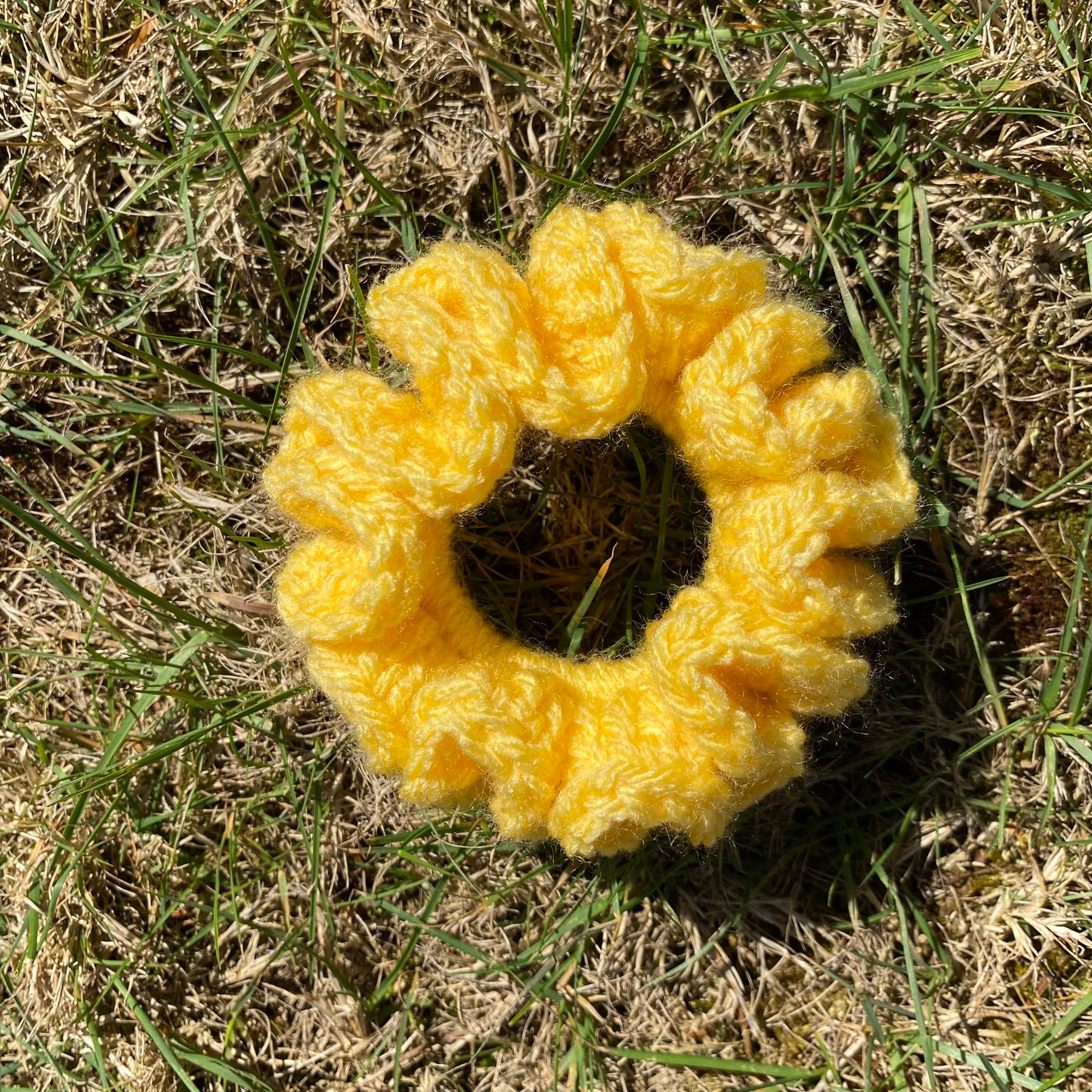 crochet scrunchie